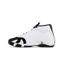 Air Jordan 14 Synthétique Jaune/Blanc Résistant