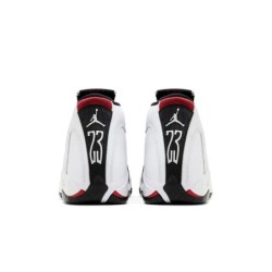 Air Jordan 14 Synthétique Jaune/Blanc Résistant